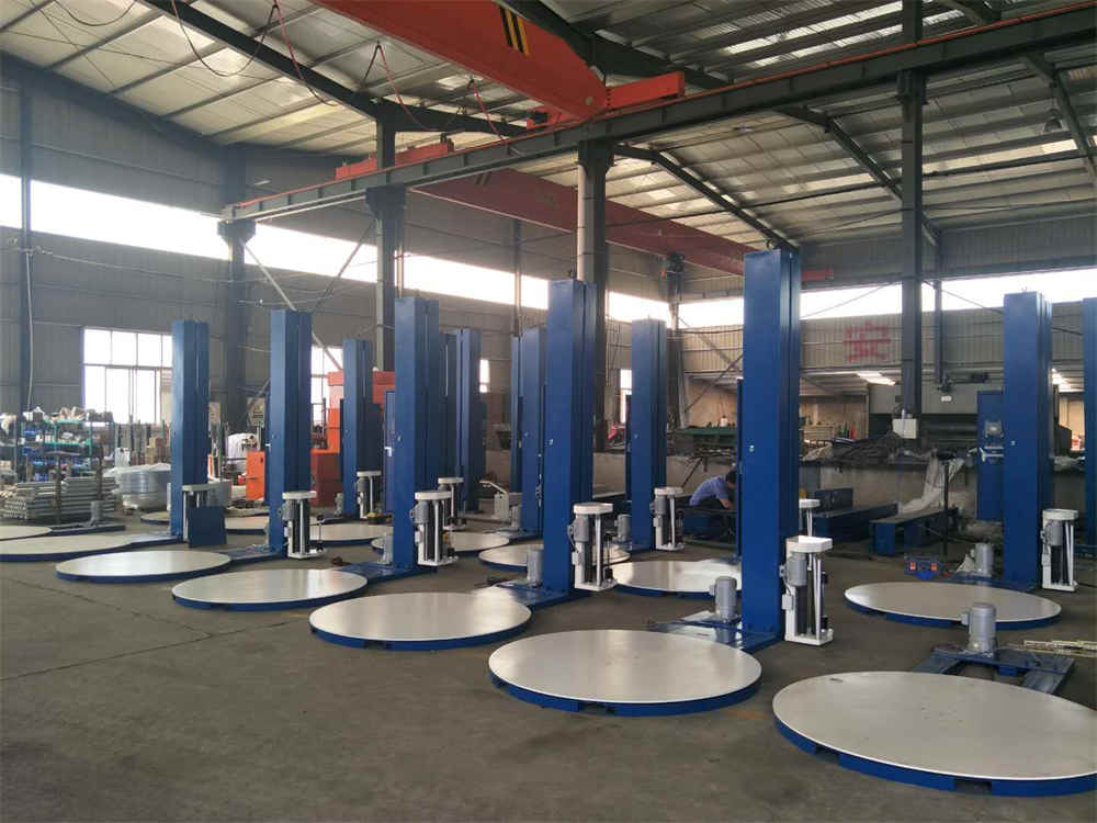 Специальная машина для упаковки в стрейч-пленку