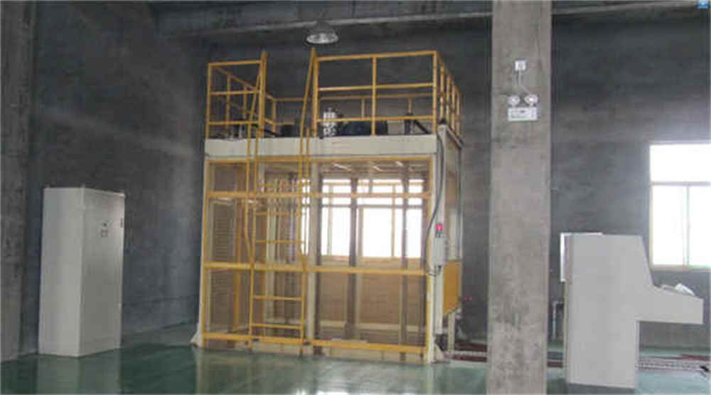 Полностью автоматический беспилотный вертикальный подъемный конвейер для тяжелых грузов