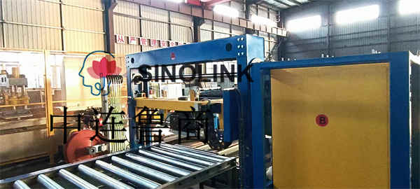 Автоматический тип зажима Цветная стальная плитка (профильная пластина) Система обвязки строительных материалов деревянными блоками