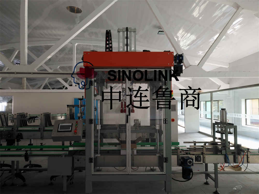 Promp-on Case Packer Полностью автоматическая картонная упаковочная машина для картонных грузов