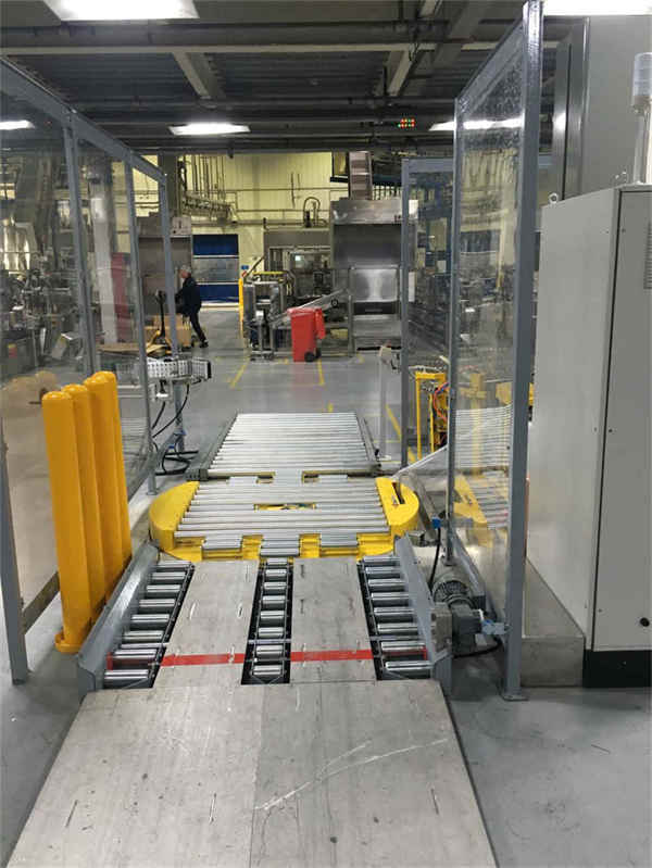 Полностью автоматическая упаковочная машина с поворотным столом