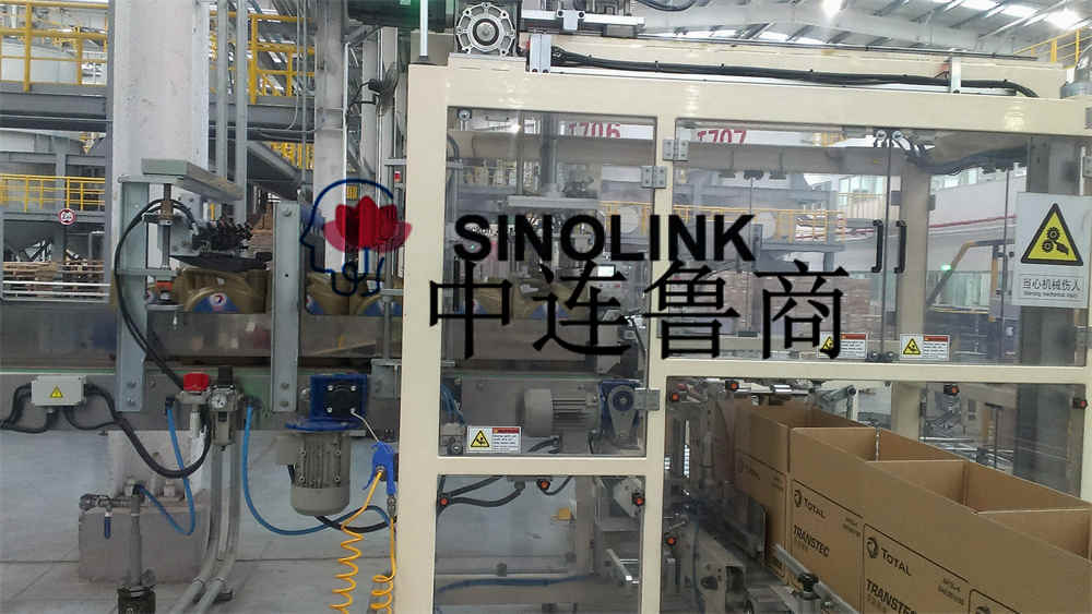 Promp-on Case Packer Полностью автоматическая картонная упаковочная машина для картонных грузов