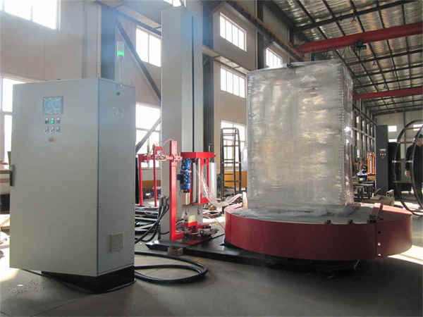 Автоматическая онлайн-машина для упаковки в стретч-пленку с поворотным столом T2000FZ-PL