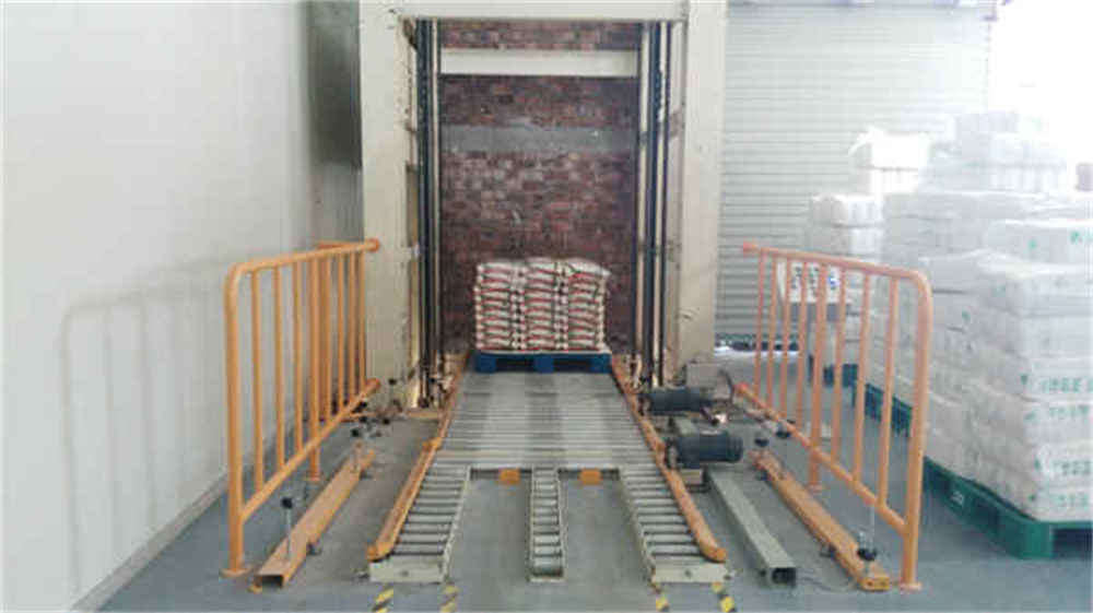 Полностью автоматический беспилотный вертикальный подъемный конвейер для тяжелых грузов