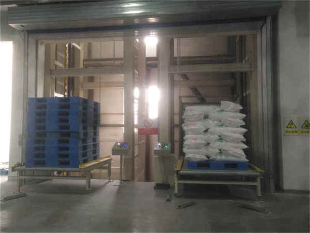 Полностью автоматический беспилотный вертикальный подъемный конвейер для тяжелых грузов