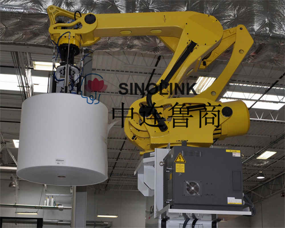 Автоматическая система транспортировки и упаковки нетканых материалов