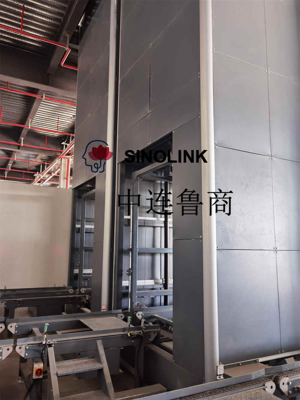 Полностью автоматический безлюдный возвратно-поступательный вертикальный подъемный конвейер