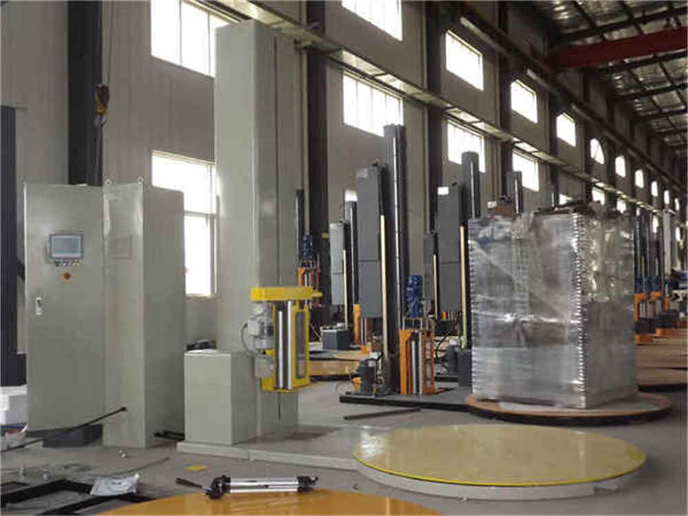 Полу автоматическая оберточная машина поддона