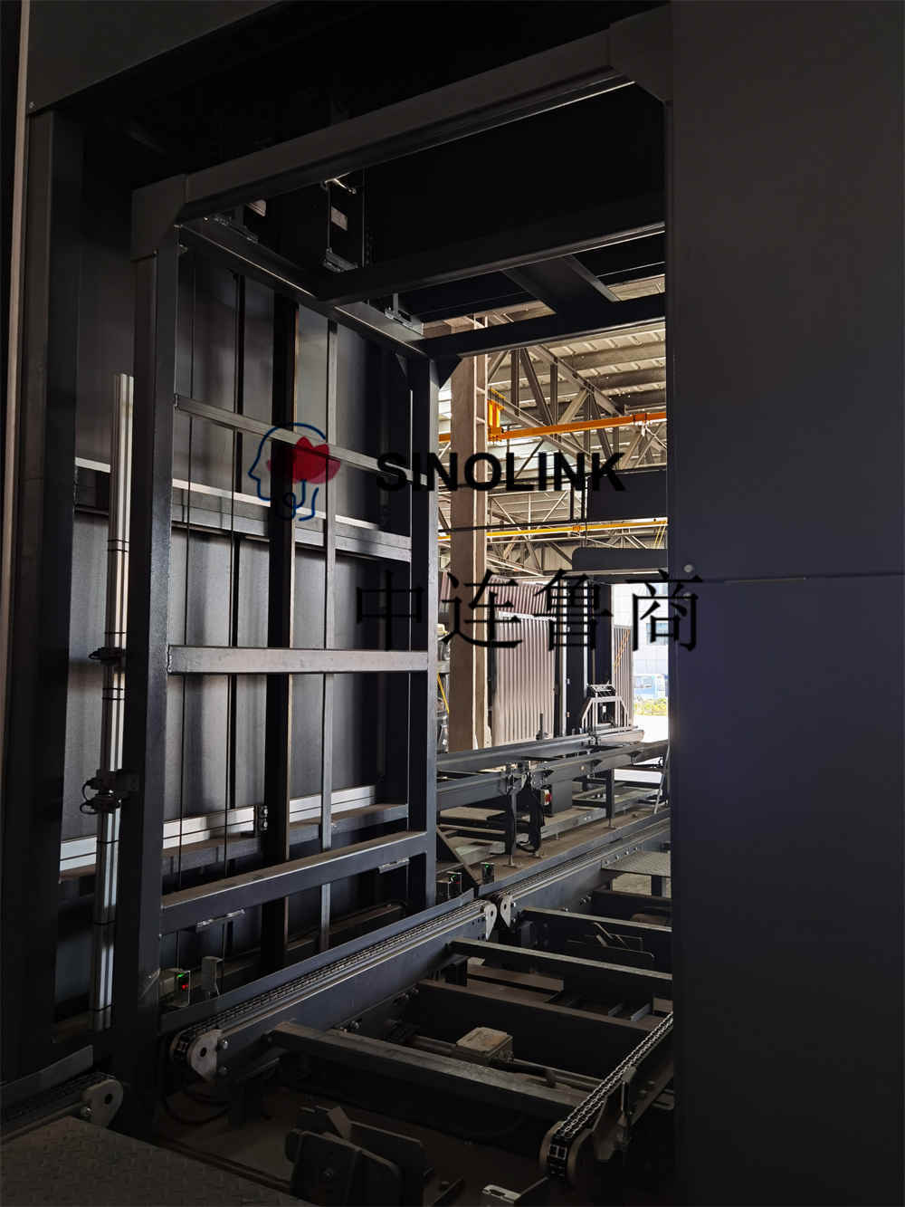 Полностью автоматический безлюдный возвратно-поступательный вертикальный подъемный конвейер