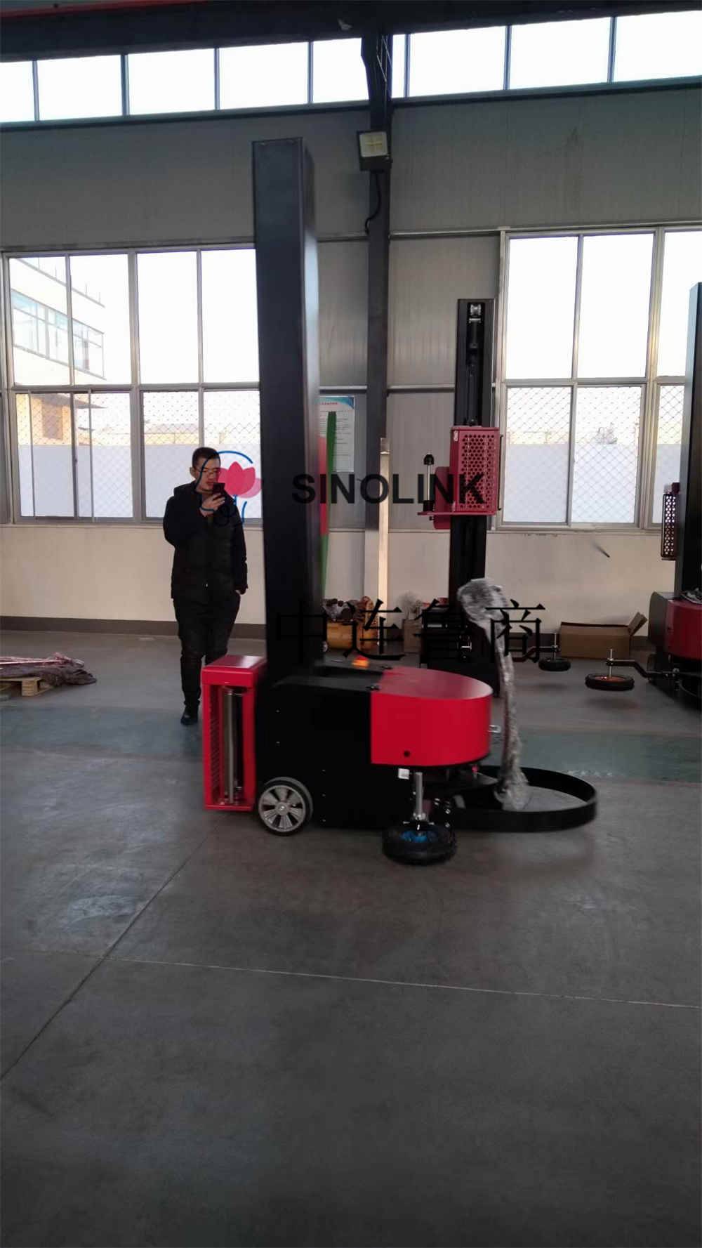 Самоходная упаковочная машина