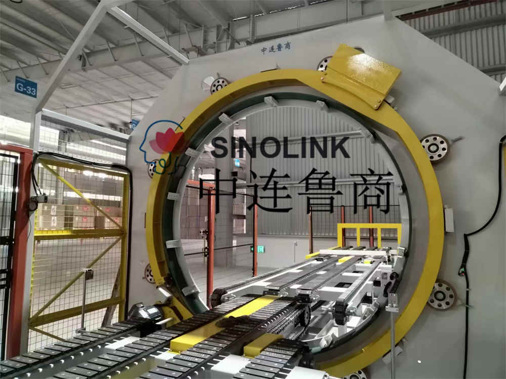 Гипсокартон (строительный картон, искусственный картон и т. д.) Полностью автоматическая шестисторонняя упаковочная система