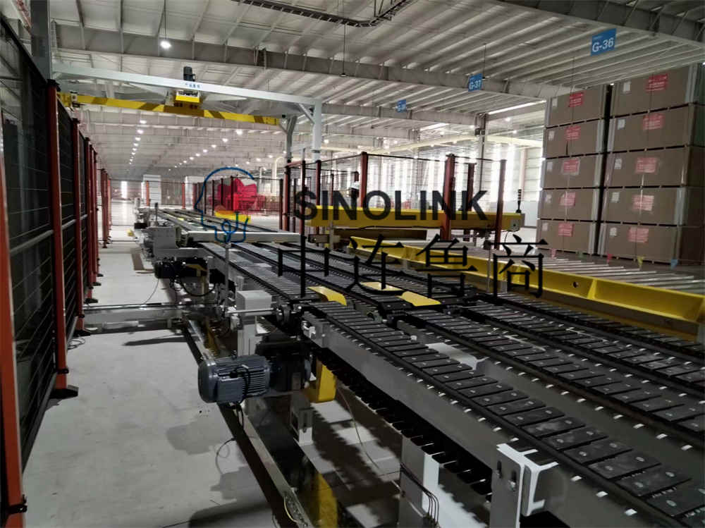 Гипсокартон (строительный картон, искусственный картон и т. д.) Полностью автоматическая шестисторонняя упаковочная система