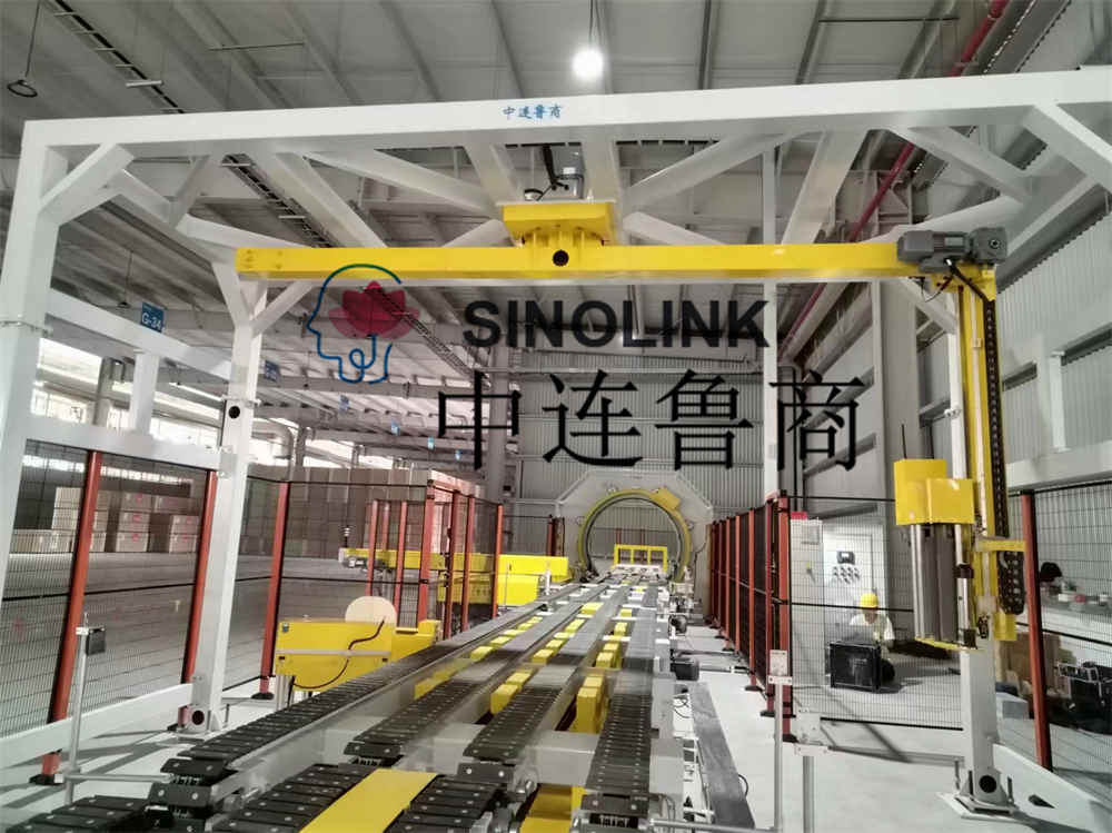 Гипсокартон (строительный картон, искусственный картон и т. д.) Полностью автоматическая шестисторонняя упаковочная система