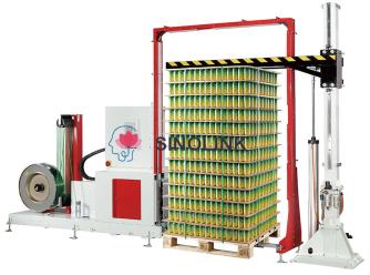 Автоматическая вертикальная машина для обвязки поддонов