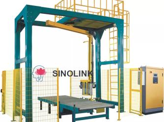 Полностью автоматическая упаковочная машина с вращающимся рычагом
