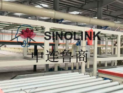 Автоматическая система транспортировки и сортировки искусственных досок