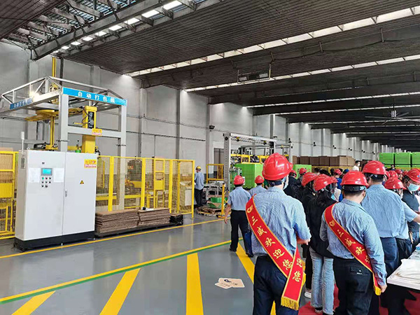 Посетите фабрику новых материалов Sanwei Visit Sanwei New Material Factory