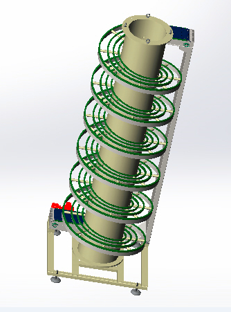 Полностью автоматический возвратно-поступательный винтовой конвейер Ленточный конвейер Fully Automatic Reciprocating Screw Conveyor Belt Conveyor