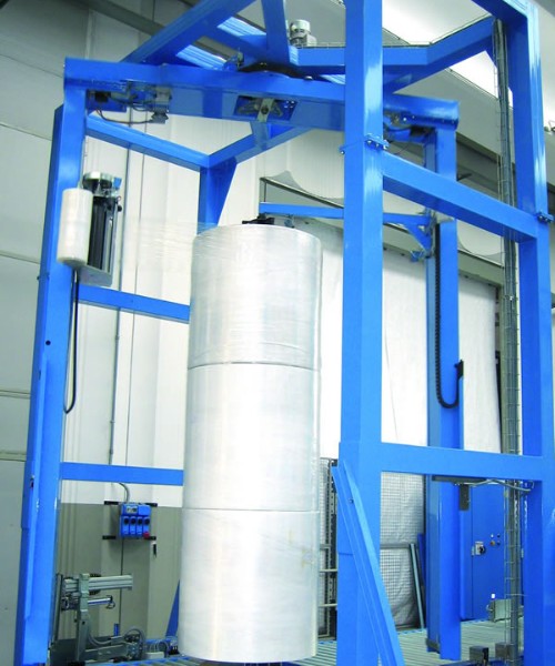 Автоматическая система транспортировки и упаковки нетканых материалов Non Woven Fabric Automatic Conveying And Packaging System