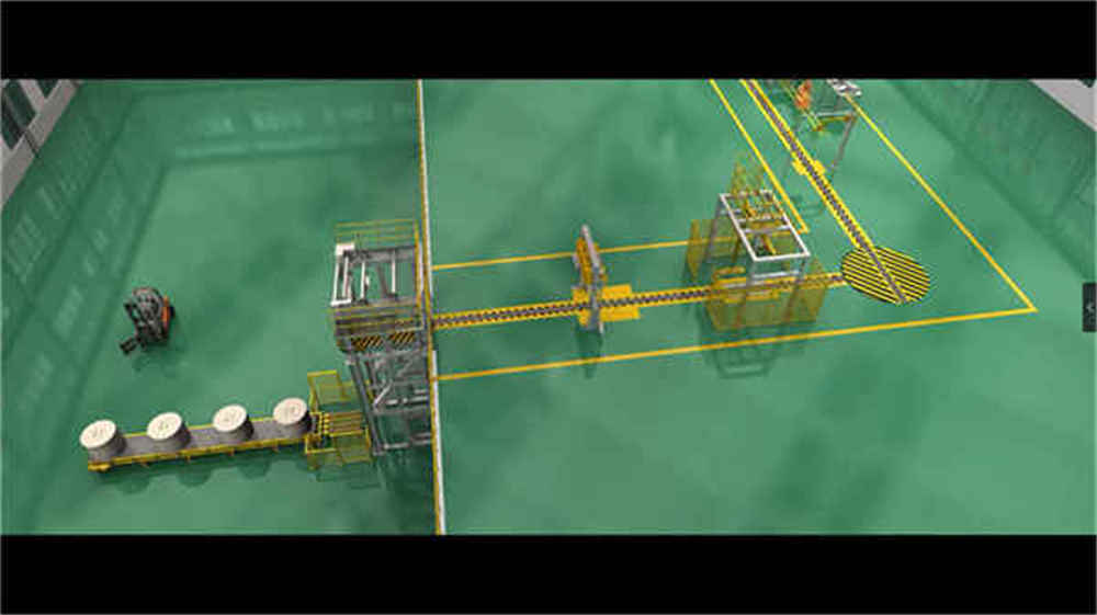 Система передачи и упаковки типа бумажных роликов Система передачи и упаковки типа бумажных роликов