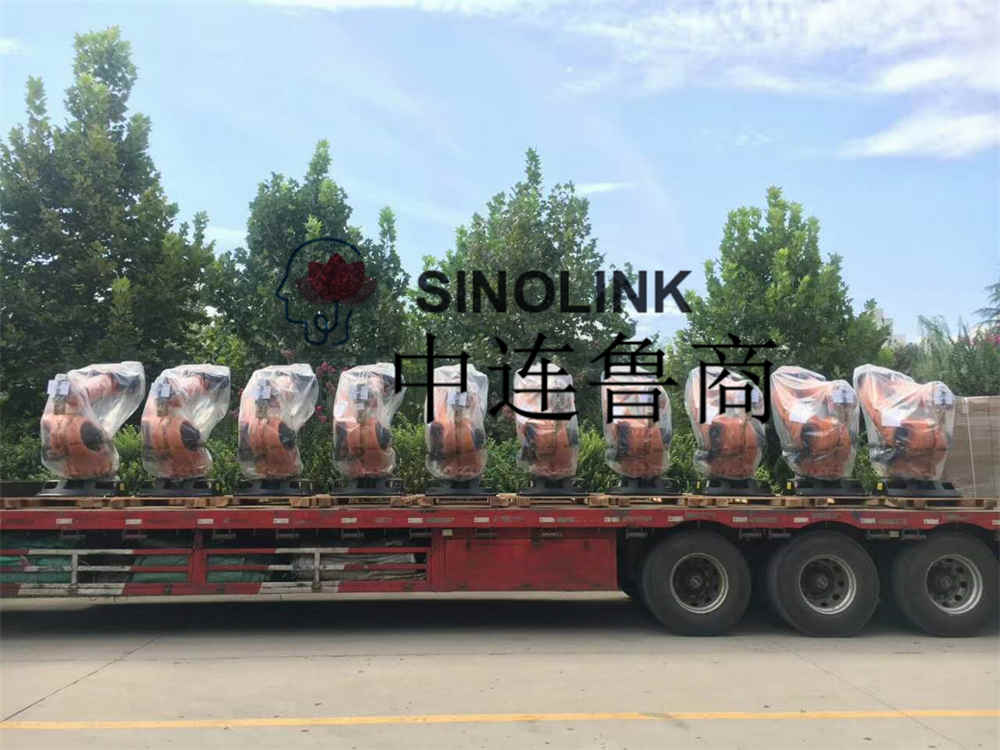 Робот-манипулятор для укладки на поддоны для продаж в Китае Робот-манипулятор для укладки на поддоны для продаж в Китае