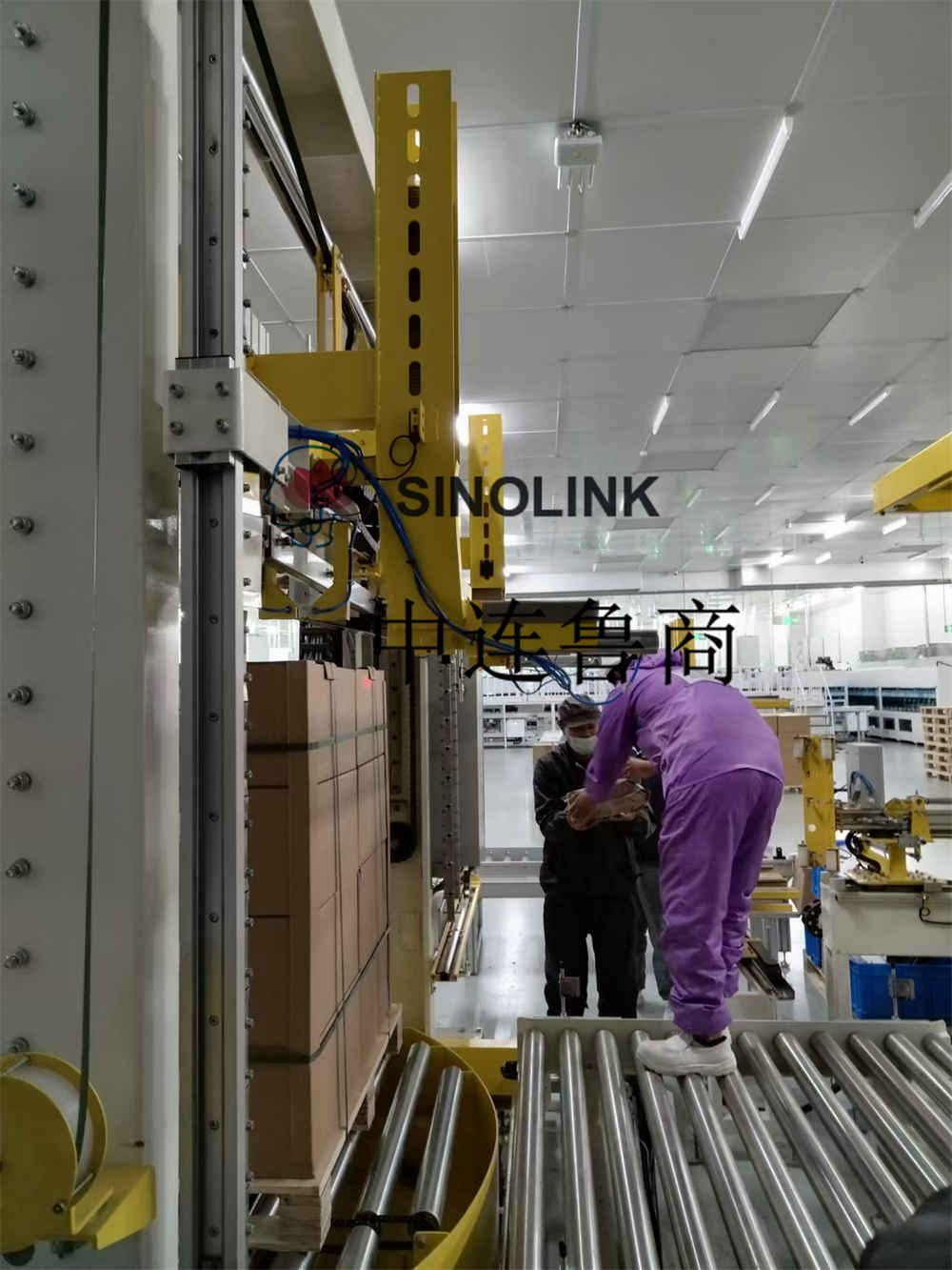 Автоматическая система транспортировки и упаковки для новой энергетической отрасли Автоматическая система транспортировки и упаковки для новой энергетической отрасли