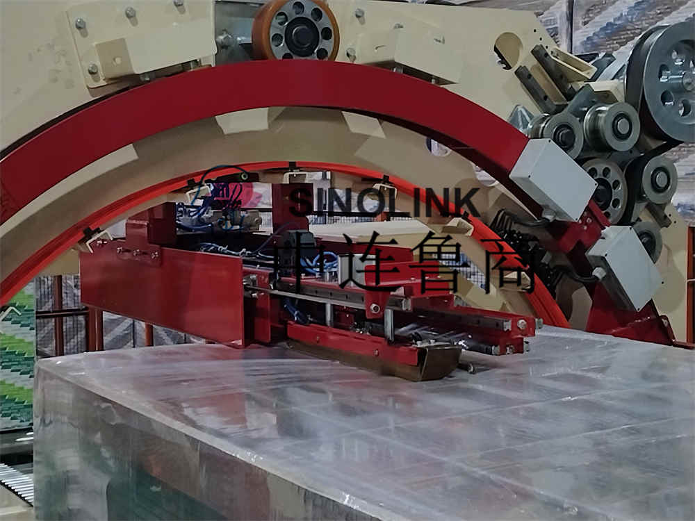 Автоматическая шестисторонняя оберточная машина для строительных материалов для пластин Автоматическая шестисторонняя оберточная машина для строительных материалов для пластин